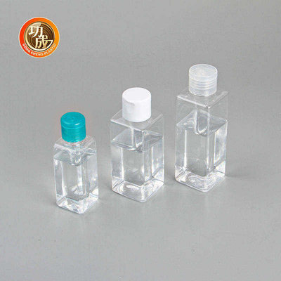 Chaîne principale de la poche 30ML d'aseptisant de bouteille de main de bouteille en plastique faite sur commande d'aseptisant