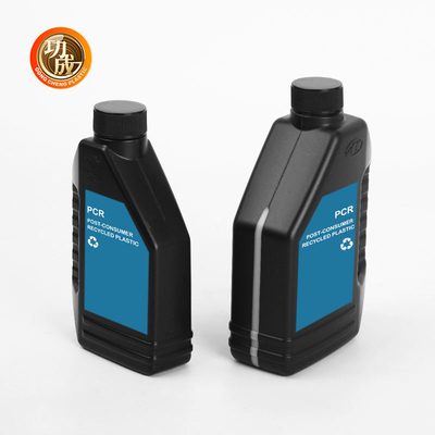 Étiquette personnalisée PCR Bouteille d'huile de moteur en plastique 1500 ml Bouche lisse