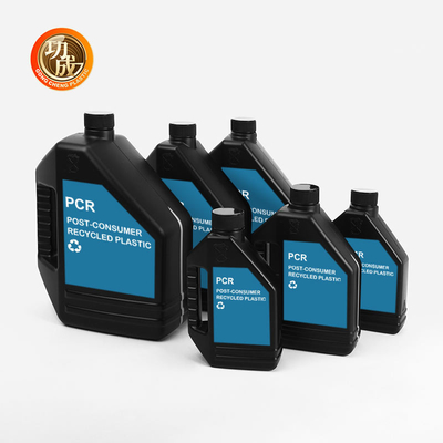 bouteille d'huile moteur PCR en plastique vide 500 ml avec capuchon à vis