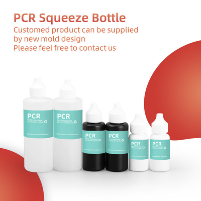 OEM Bouteille de lotion de pressage en plastique personnalisée Emballage de bouteille Pcr vide