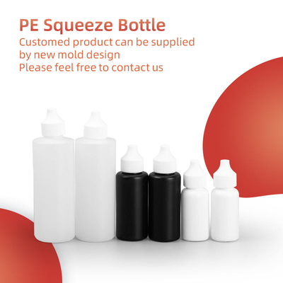 Goutte à goutte en plastique transparent Hdpe Médicament Goutte à goutte liquide