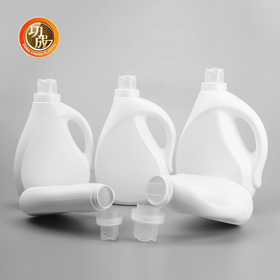 Bouteille étanche à l'air du nettoyant à linge semi-transparent non toxique
