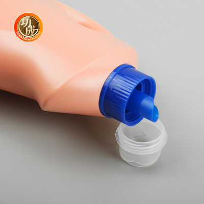Bouteille de conditionneur en tissu semi-transparent pour vêtements doux et propres résistance aux produits chimiques