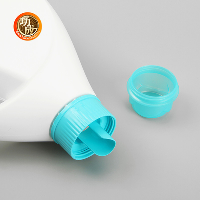 Bouteille polyvalente de détergent bleu pour les vêtements Bouteille de liquide de lavage rechargeable