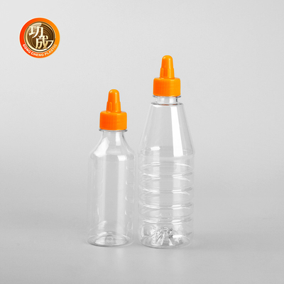 Condiments Bouteille de sauce de pressage en plastique pour le traitement de la surface d'estampage à chaud