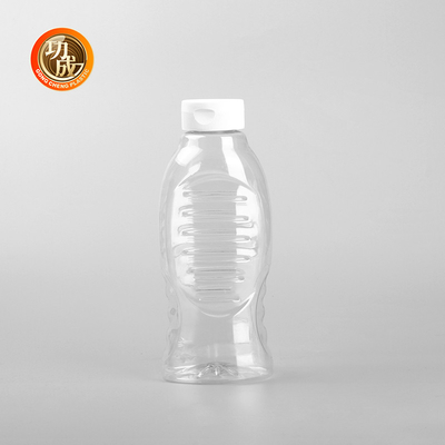 Bouteille en plastique transparent pour le rafraîchissement