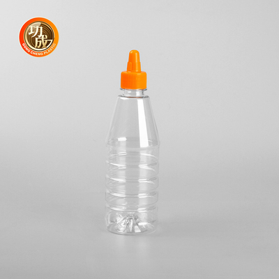 Bouteille en plastique transparent pour le rafraîchissement