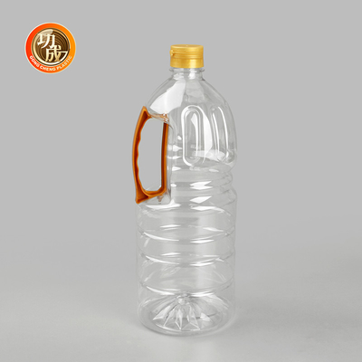 Boîte d'huile de cuisine en plastique à vis sur le couvercle